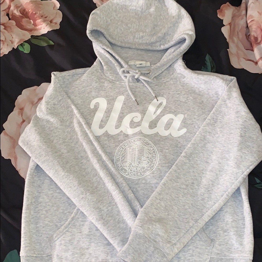 gray UCLA. H&M hoodie